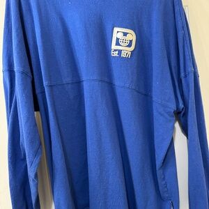 DISNEY WORLD SPIRIT JERSEY "MAKE A WISH" EDITION  ROYAL BLUE XL